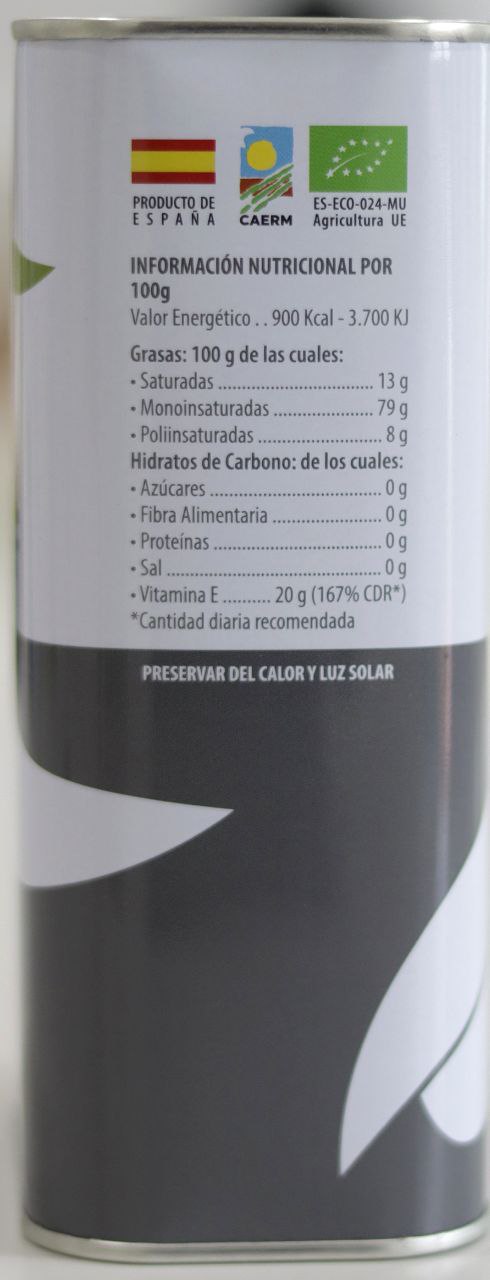 Huile d'Olive Écologique Almazara 1L Espagne