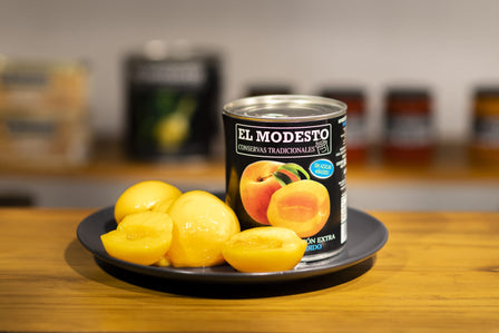 Pêches au sirop sans sucre